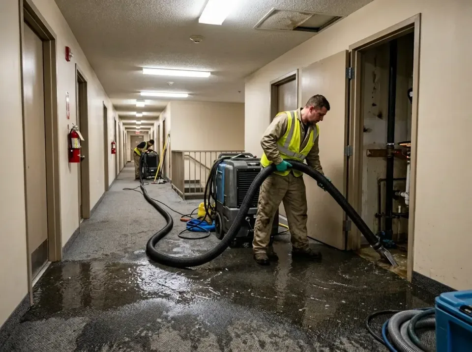multi-unit-apartment-hallway-f-005 — frequently asked questions, Emergency Burst Pipe Water Extraction & Removal in Ojus, FL